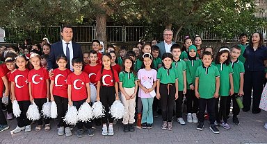 Kayseri Hacılar'da eğitime başlangıç heyecanı