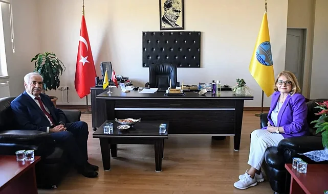 Keşan Belediye Başkanı Mehmet Özcan'dan İlknur Kumkale'ye ziyaret