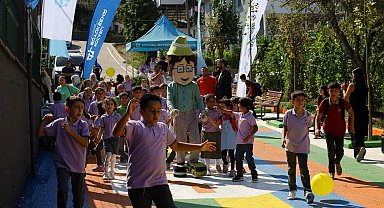 Kocaeli'de okul sokakları hem güvenli hem neşeli