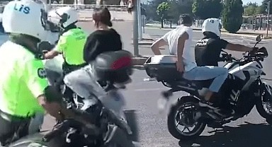 KPSS adaylarına Polis ekipleri yetişti