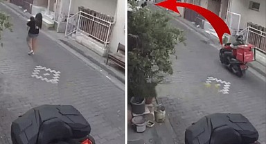 Kucağındaki bebeği bile aldırış etmedi