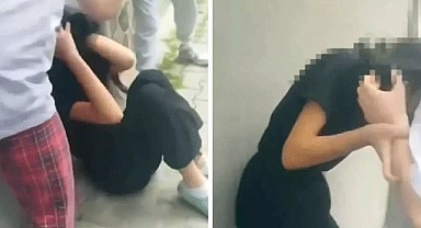 Manisa'da akran zorbalığı!