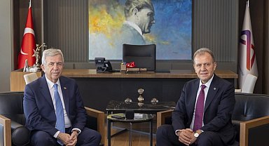 Mansur Yavaş'tan Başkan Seçer'e ziyaret