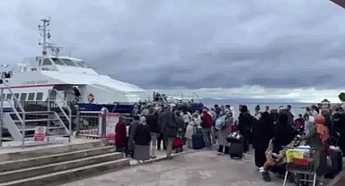 Marmara'da etkili olan fırtına hayatı olumsuz etkiledi