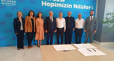 Nilüfer Belediyesi ile Hanzade İnşaat arasında kreş yapımı imza töreni gerçekleşti