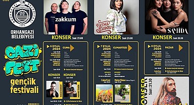 Orhangazi Belediyesi'nden Gençlik Festivali