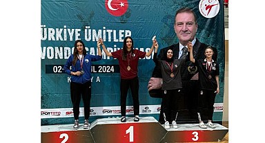 Osmangazili taekwondocu Türkiye ikincisi oldu