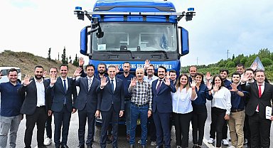 Otonom kamyon akıllı yollarda
