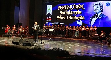 Sanat güneşi Zeki Müren Unutulmaz şarkıları ile anıldı