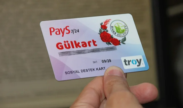 Sivas'ta sosyal belediyecilikte 'GülKart' dönemi