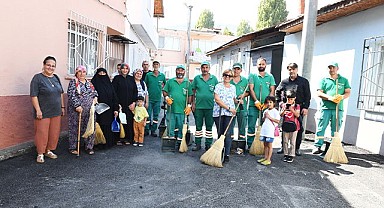 Temiz bir Osmangazi için vatandaş belediye el ele