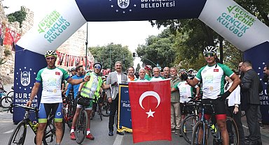 Tophane-Nilüfer-Mudanya Bisiklet Turu'yla yeşile pedalladılar