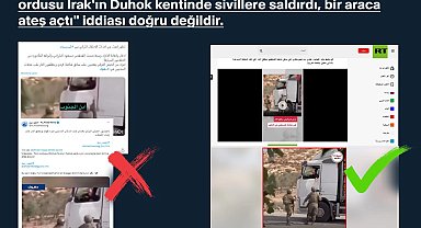 Türk Ordusu'nun Irak'ın Duhok kentinde sivillere saldırdığı iddiasına açıklama