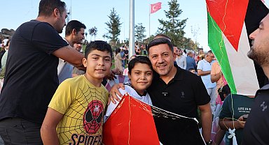 Uçurtma Şenliği renkli görüntülere sahne oldu