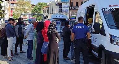 Yenişehir'de kaçak Suriyelilere operasyon