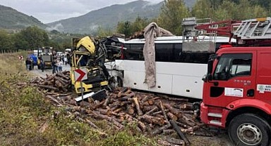 Zonguldak'ta Feci Kaza !