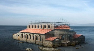 1500 yıllık batık bazilikanın gizemi gün yüzüne çıkıyor