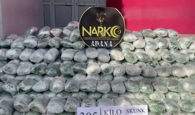 57 ilde 1 ton uyuşturucu madde ele geçirildi