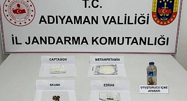 Adıyaman'da uyuşturucuya 12 gözaltı!