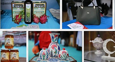 Ankara'da iş yurtları ürün ve el sanatları fuarı açıldı