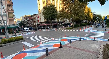 Atatürk Bulvarı'na güvenli okul yolu
