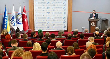 Bakan Tekin Saraybosna'da akademik açılışta