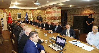 Başkan Aydın HAGEL Encümen Toplantısına Katıldı