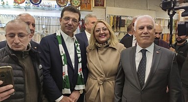 Başkan İmamoğlu Bursa Esnafını ziyaret etti