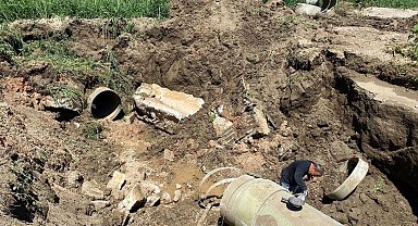 Bilecik'te Karasu'daki su arızası Pazaryeri'ni etkiledi