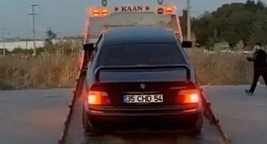 Bursa'da Dakikalarca Drift Atan Sürücüye Ceza Kesildi
