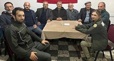 Bursa'da ormanları korumak için kapı kapı geziyorlar