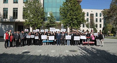 Bursalı öğrencilerinden TUSAŞ’a destek