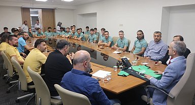 Çayırovaspor'dan Başkan Çiftçi'ye ziyaret