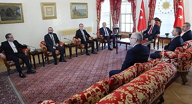 Cumhurbaşkanı Erdoğan, 4 ülkenin Dışişleri Bakanlarını kabul etti