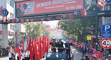 Cumhuriyet Bayramı’nda Bursa’ya yakışan kutlamalar
