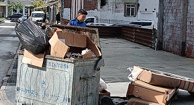 Düzce'de çevreyi kirletti... Kameralardan kaçamadı!