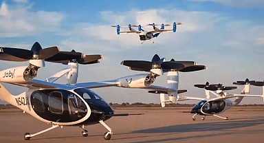 Elektrikli hava taksinin tanıtımı yapıldı