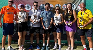 Geleneksel Karma Tenis Turnuvası Dalaman'da yapıldı