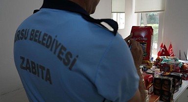 Gürsu Zabıtası 287 Adet Ürüne El Koydu