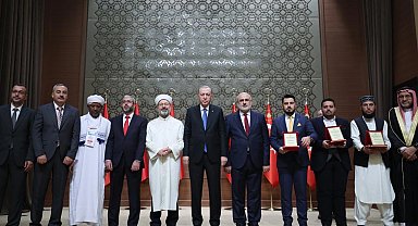 Hafızlık ve Kur'an-ı Kerim'i Güzel Okuma Yarışması'nda ödüller sahiplerini buldu