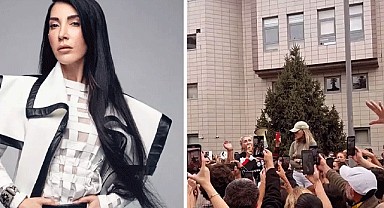Hande Yener açtı ağzını yumdu gözünü