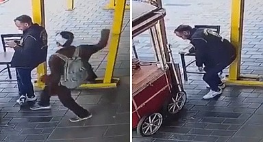 İstiklal Caddesi'nde Polise Bıçaklı Saldırı
