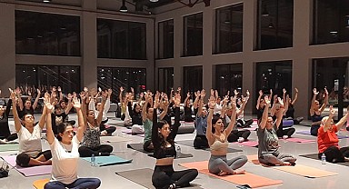 Kadınlar hem spor yapıyor hem sosyalleşiyor