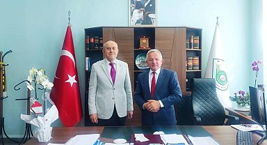 Keşan Kaymakamı Cemalettin Yılmaz'dan Mehmet Kerman'a ziyaret