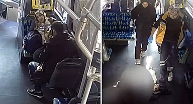 Metrobüste doğum yaptı