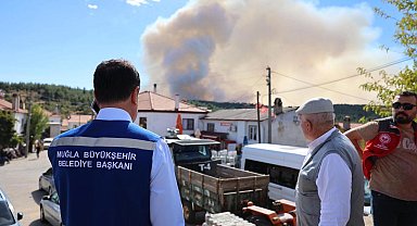 Muğla'daki orman yangınlarına müdahale sürüyor