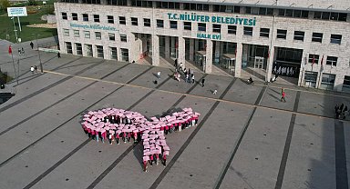 Nilüfer'de Meme kanserine karşı farkındalık oluşturuldu