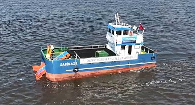 'Safinaz-1' İzmir Körfezi mesaisinde