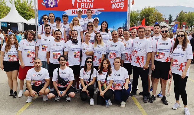 ÜÇGE de 'Eker I Run Koşusu'nda iyilik peşinde koştu