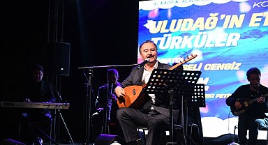Uludağ’ın eteğinden türküler Osmangazi’de yükseldi